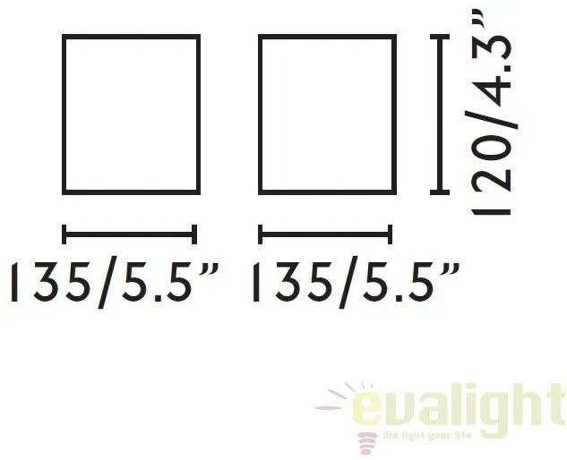 Plafoniera alba cu 1 spot directionabil cu design modern, TECTO-1 63274
