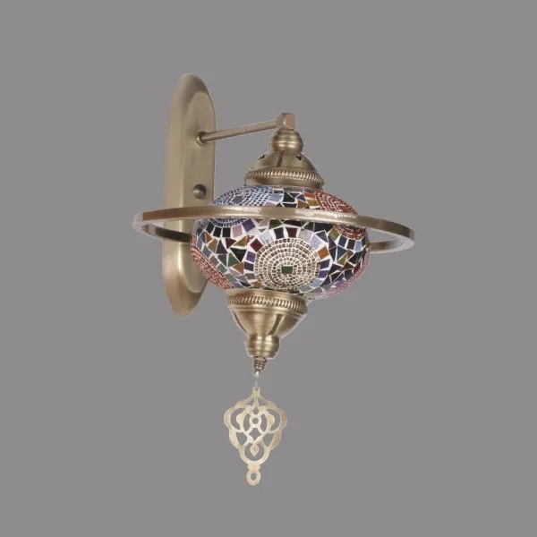 Aplica de perete YENI 1xE27/40W/230V, bronz