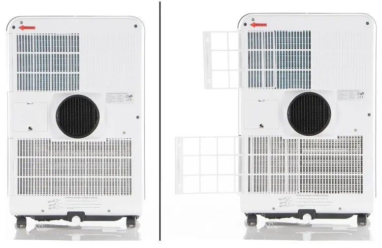 Resigilat: Aparat de aer conditionat mobil Ayco MAK35CH, 12 000 BTU, 4 moduri, Timer, Telecomanda, I Sleep, Alb