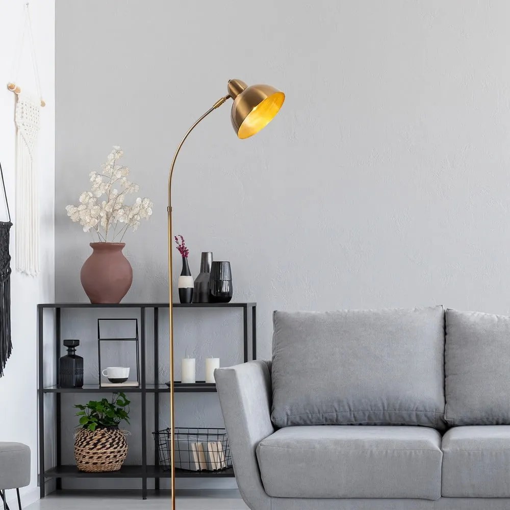 Lampadar cu abajur din metal (înălțime 162 cm) Varzan – Opviq lights