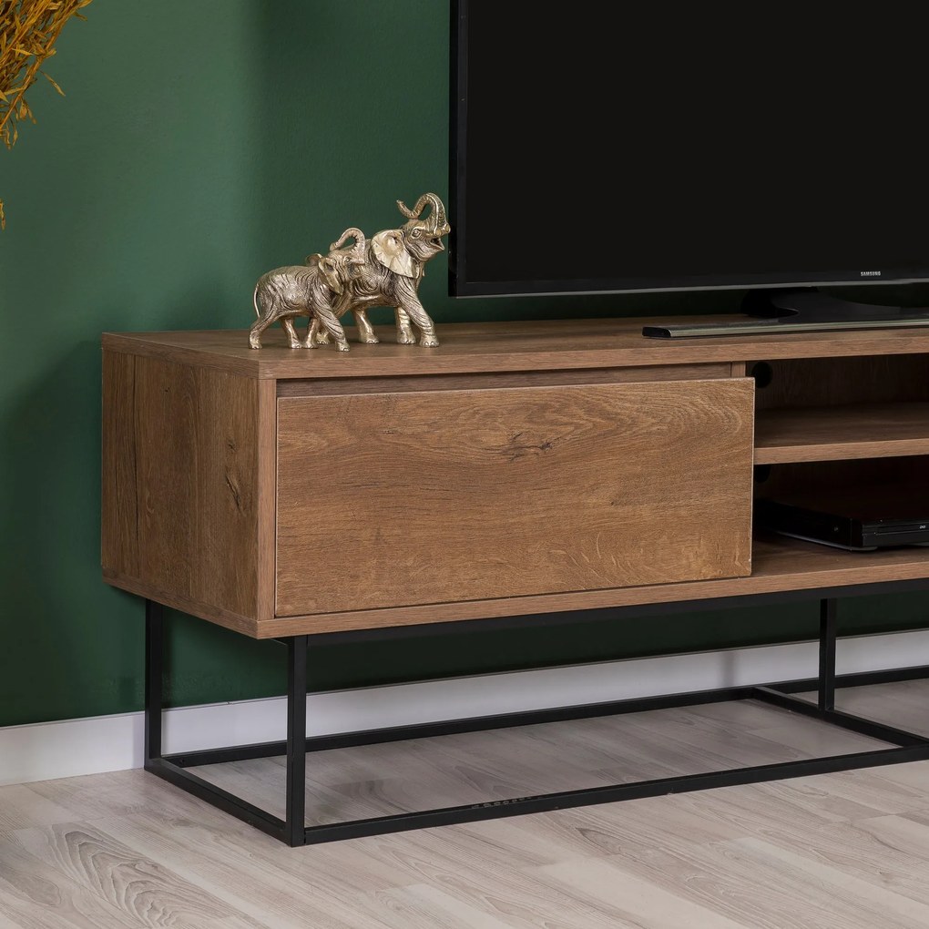 Mobilier living Lexuna 7 (Nuc + Negru). 1088909