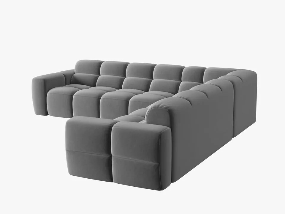 Coltar Lisa L catifea L310 cm