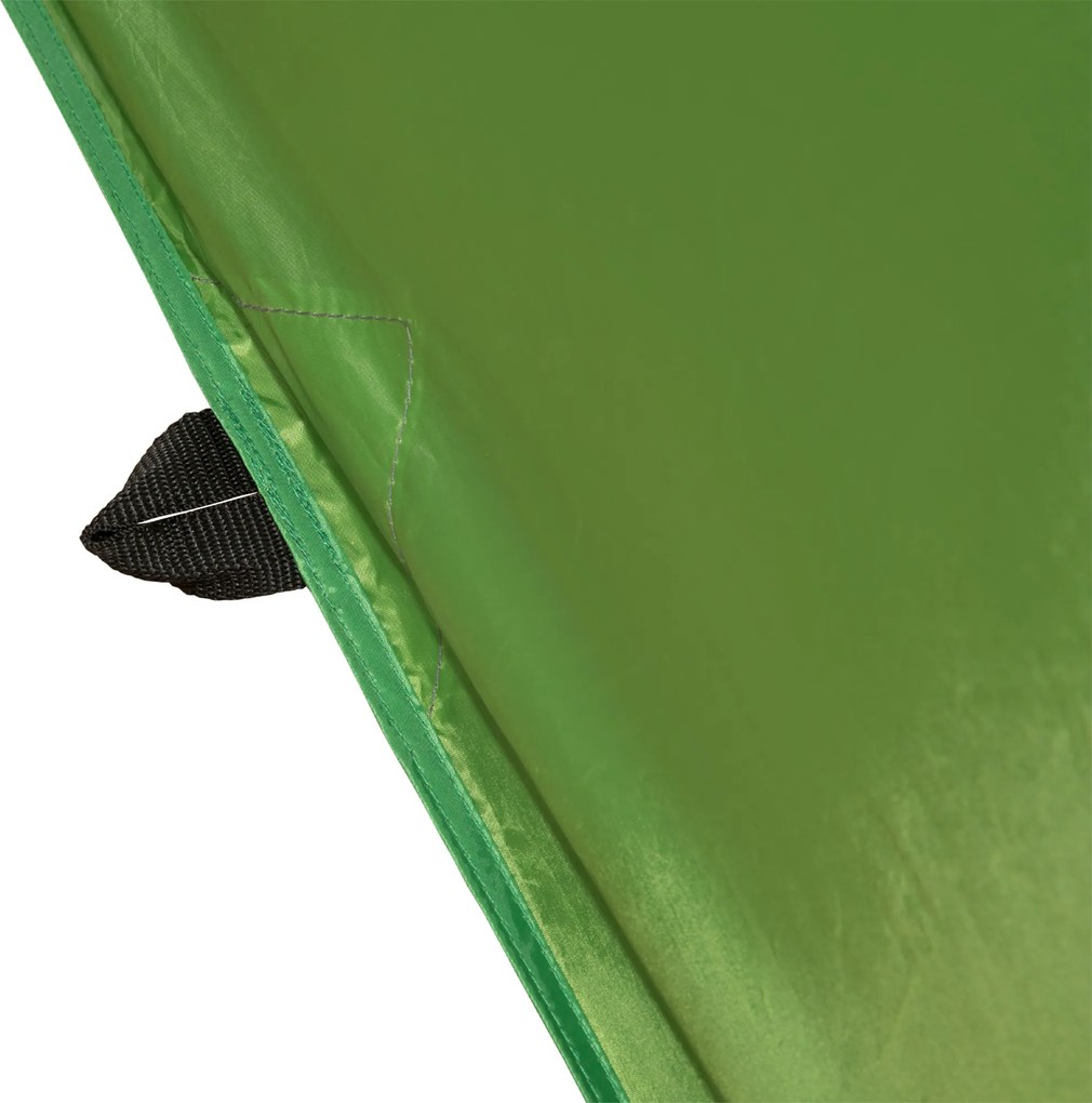 Outsunny Cort auto, cort de camping, cort de călătorie, pentru 4-5 persoane, fibră de sticlă, poliester, verde, 300 x 300 x 230 cm | Aosom Romania