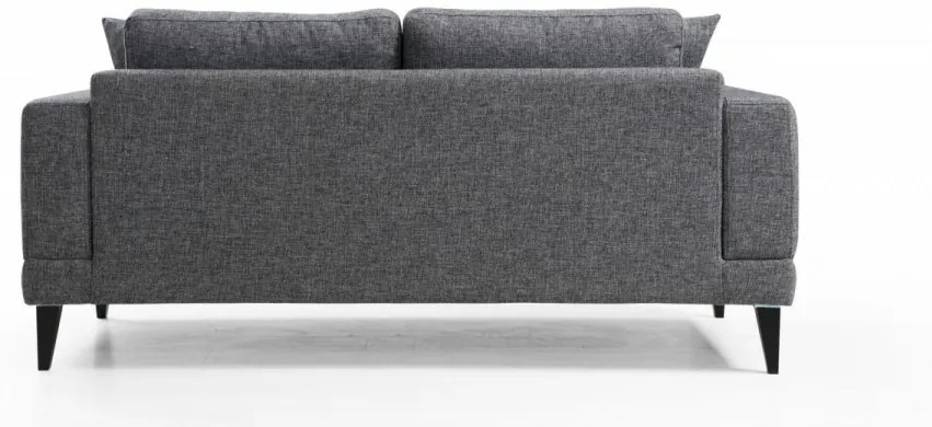 Canapea cu 2 Locuri Nordic 2 Seater, Gri Inchis