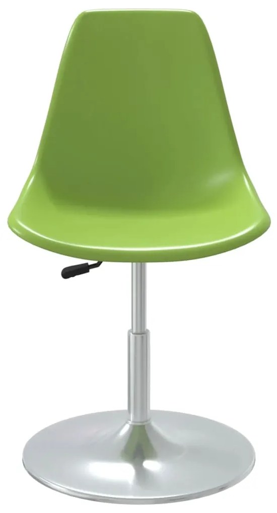 Scaune de bucatarie pivotante, 2 buc., verde, PP 2, Verde