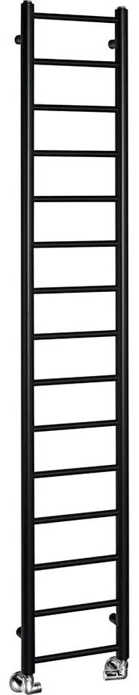 Sapho - Radiator pentru baie DINA 335 W 30 x 174 cm negru mat