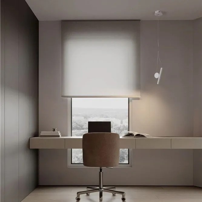 Pendul, Lustra LED design minimalist VERO alb