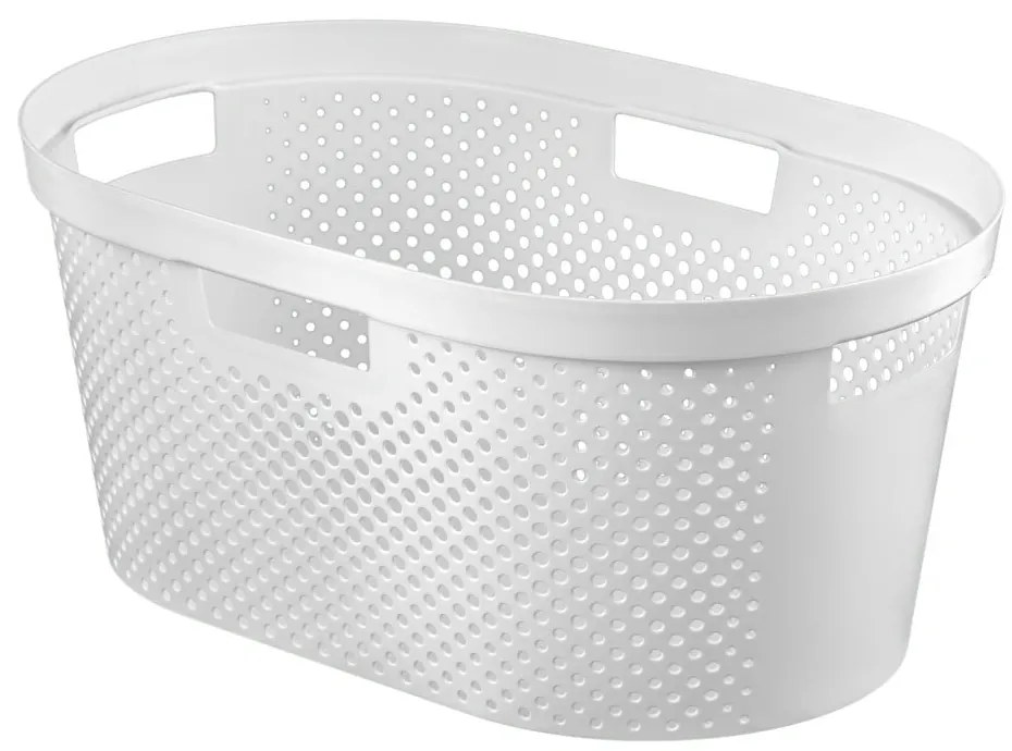 Coș de rufe Curver Infinity, 40 l, alb