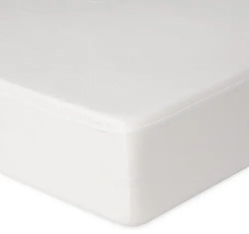 Cearșaf de pat impermeabil Matex Jersey alb , 90 x 200 x 20 cm, 90 x 200 cm