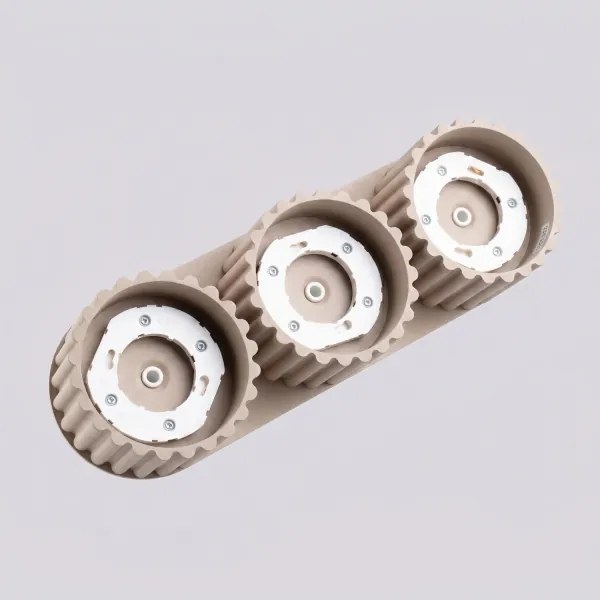 Sollux SL.2635 - Corp de iluminat tip spot AURA 3xGX53/10W/230V taupe