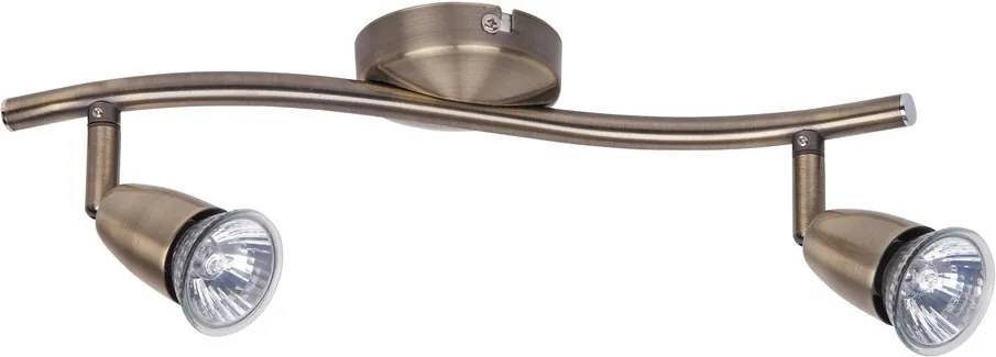 Rábalux Norman 5996 plafoniere cu spoturi  bronz   metal   GU10 2x MAX 50W   IP20