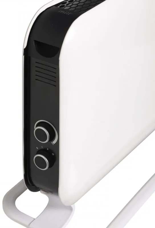 Încălzitor de pardoseală MILL SG2000MEC, 2000W, 20 m2, 3 trepte, LOT20, Silențios, Protecție la răsturnare, Margini rotunjite, Alb/negru