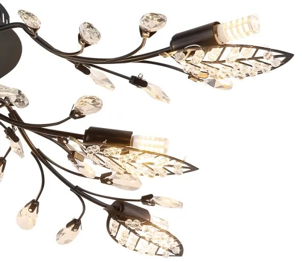 Globo 63007-8 - Plafonieră JANIS 8xG9/5W/230V, Ø 76 cm