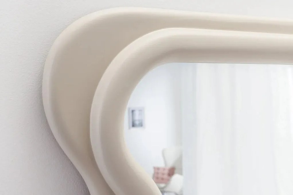 Oglinda de perete design modern CURVY 160cm, greige A-43161 VC