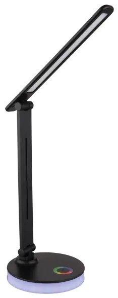 Globo 58445B - Lampă de birou LED RGBW dimabilă GERALDO LED/5W/230V + LED/2W