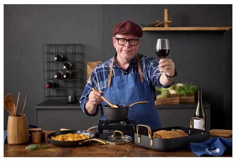 Tigaie cu suprafață antiaderentă din aluminiu ø 28 cm – Holm