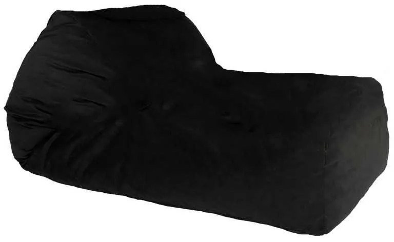 Fotoliu Yoga XL, Material Textil - Black Velvet