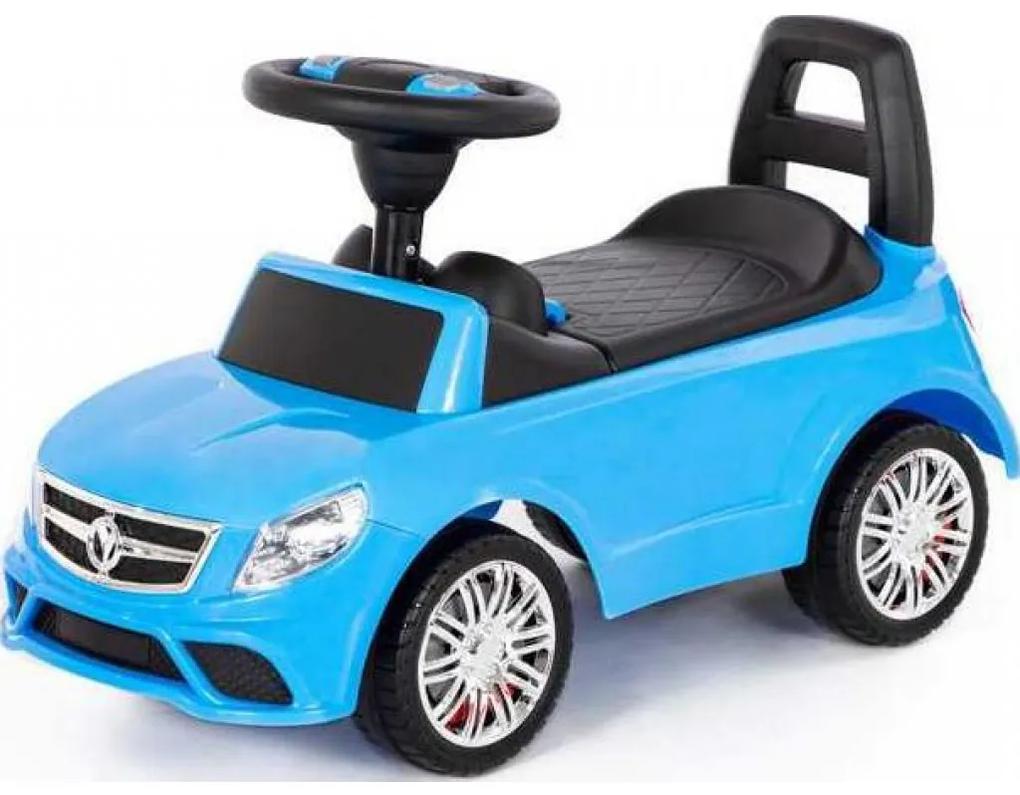 Masinuta - Supercar, albastra, fara pedale, 66x28.5x30 cm, Polesie