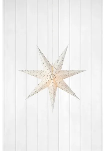 Decorațiune de Crăciun Markslöjd 704910 OLIVIA 1xE14/6W/230V 75 cm alb