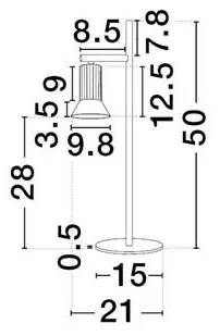Veioza design minimalist LUVIA, NVL-9011448