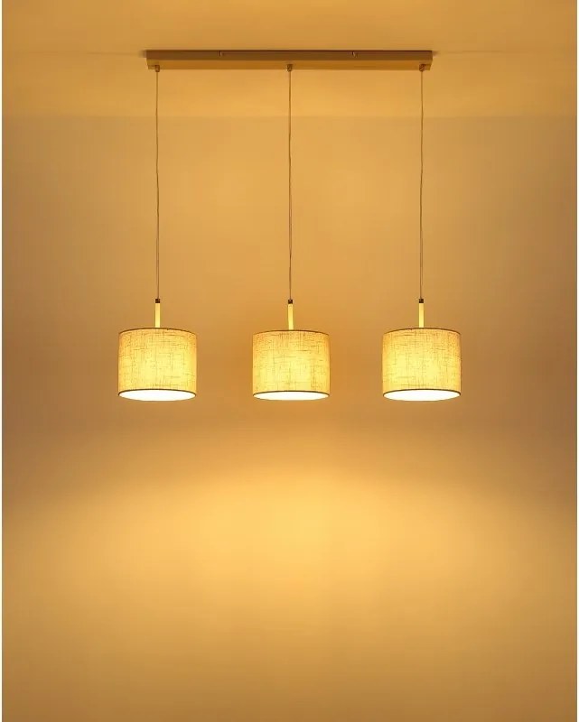 Lustra moderna cu 3 pendule DELEON