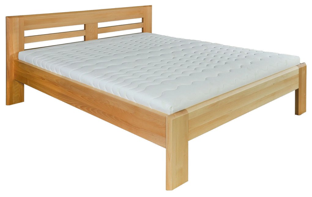 Pat matrimonial 140 cm LK 111 (fag) (masiv). 753603