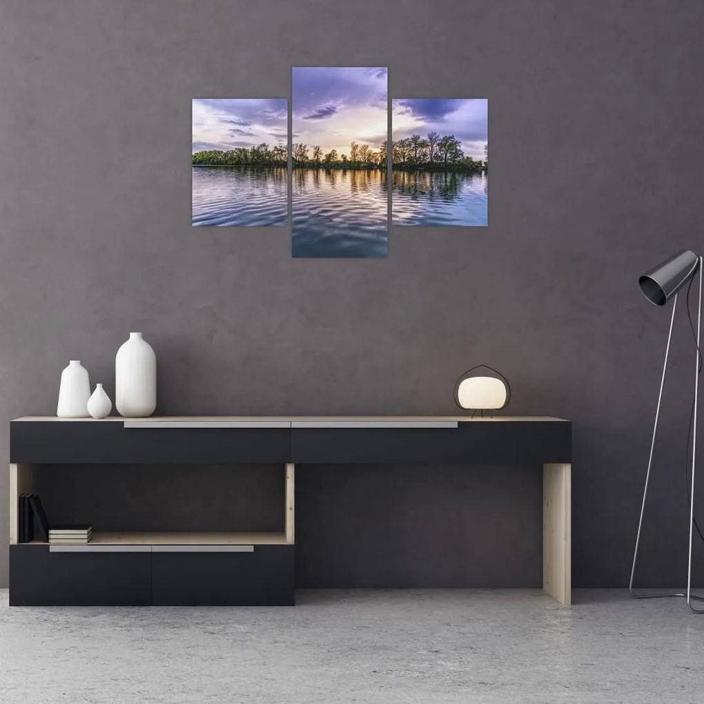 Tablou cu lac (90x60 cm)