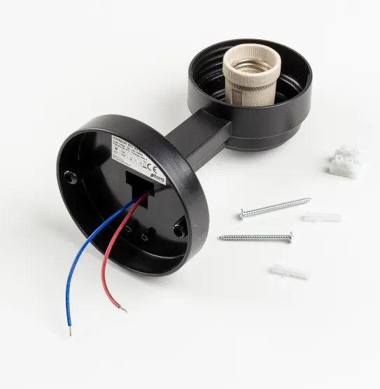 Brilagi-LED RGBW Aplica de exterior HARBOR 1xE27/9W/230V IP33 negru/alb