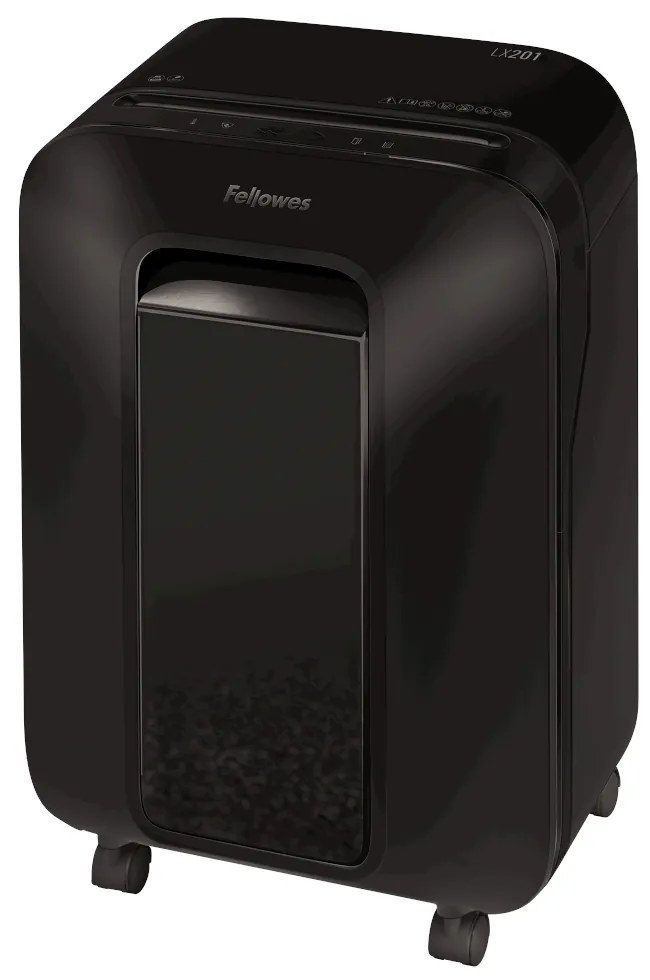 Tocător Fellowes LX 201, negru