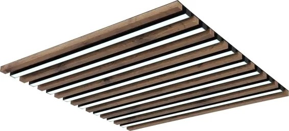 Globo 67347D3CCT - Plafonieră LED reglabilă HAYDEN 40W/230V 60x60 cm+telecomandă