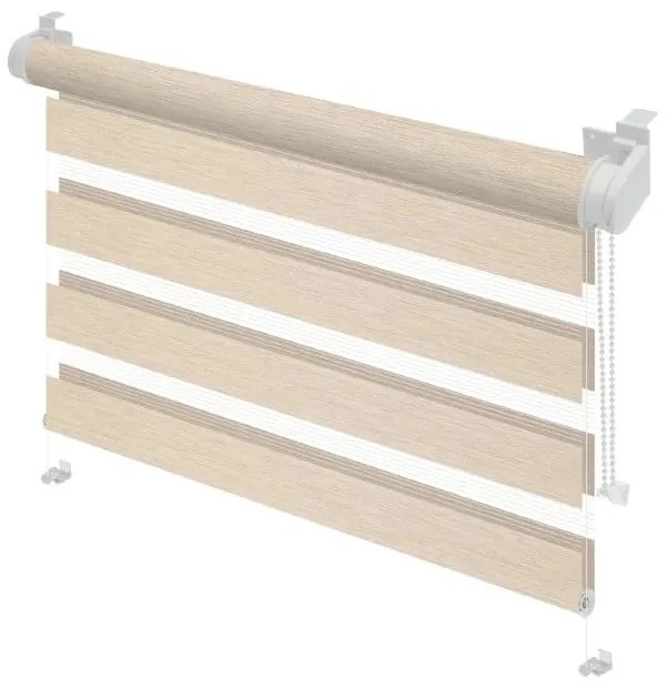 Jaluzea crem zi/noapte 42,5x150 cm Zebra Silvalin – Gardinia