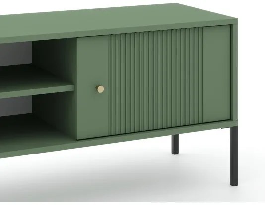 Comodă TV LUE verde/negru