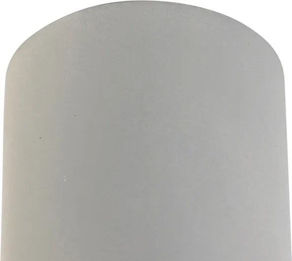 Set de 4 spoturi rustice de tavan beton rotund - Deep