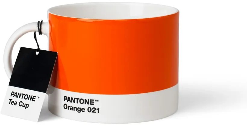 Cană portocalie din ceramică 475 ml Orange 021 – Pantone