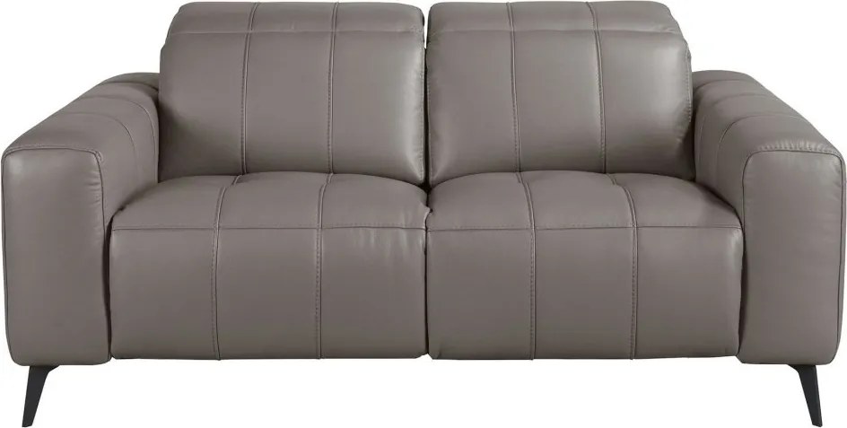 Canapea 2 locuri design italian, Functia Relax, Cowhide gri