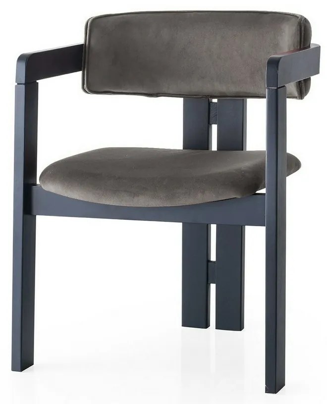 Scaun de sufragerie CO  Anthracite and Black