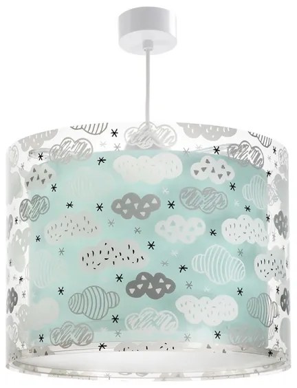 Dalber D-41412H - Candelabru pentru copii CLOUDS 1xE27/60W/230V