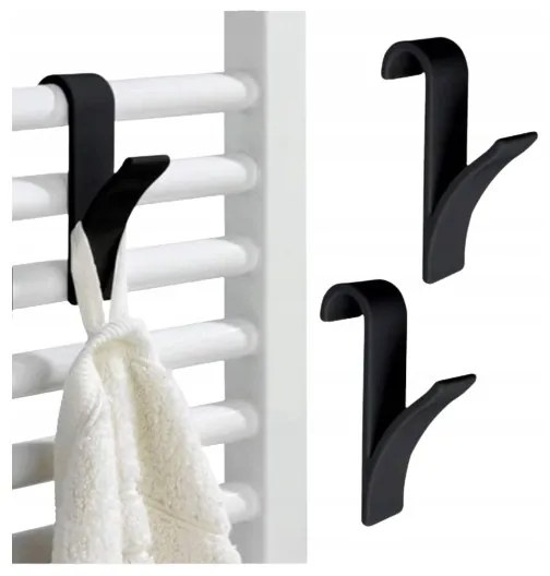 Set de 2 carlige pentru radiator de baie SEZA