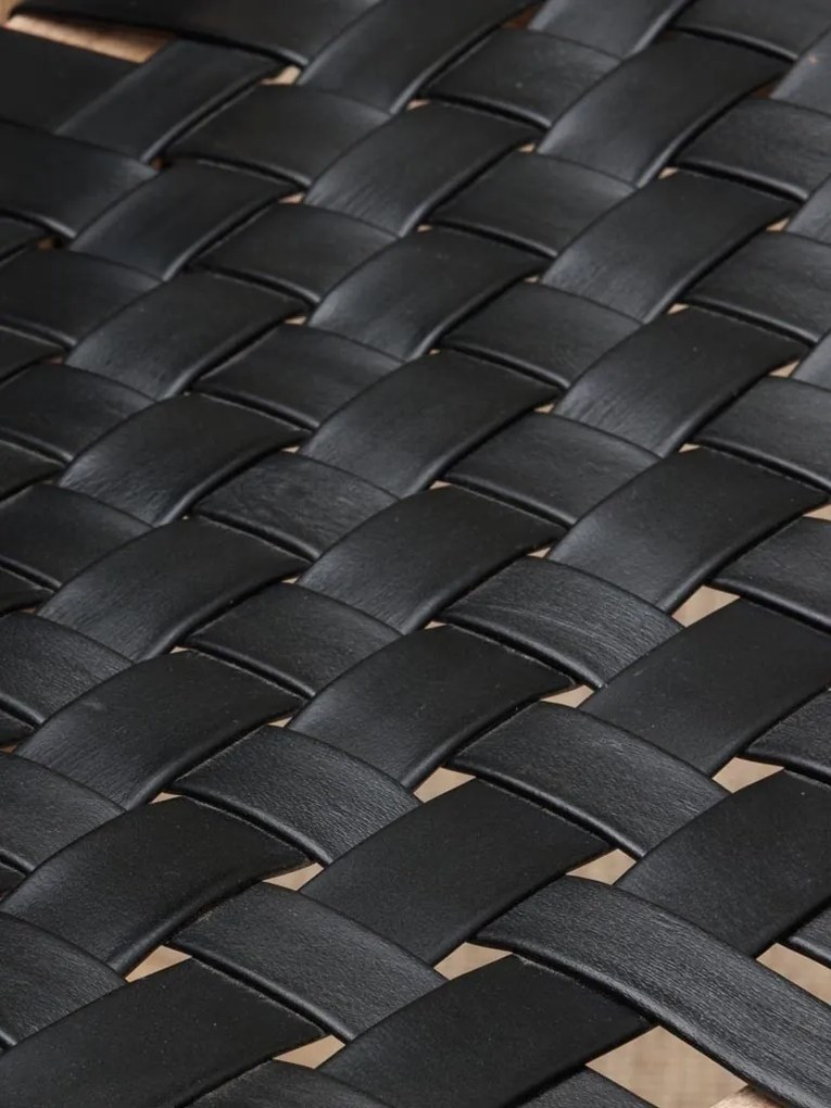 Scaun de bar, din piele naturala, Mixing