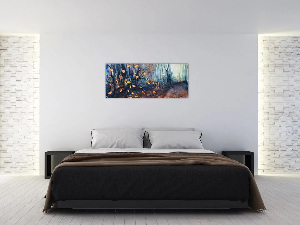 Tablou - Razele solare de toamnă (120x50 cm)