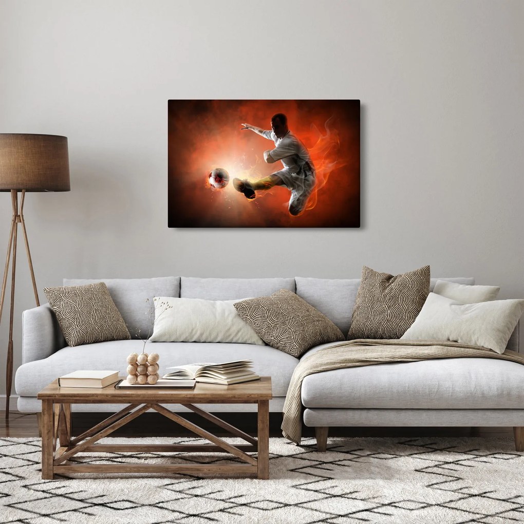 Tablou - Fotbalistul (90x60 cm)