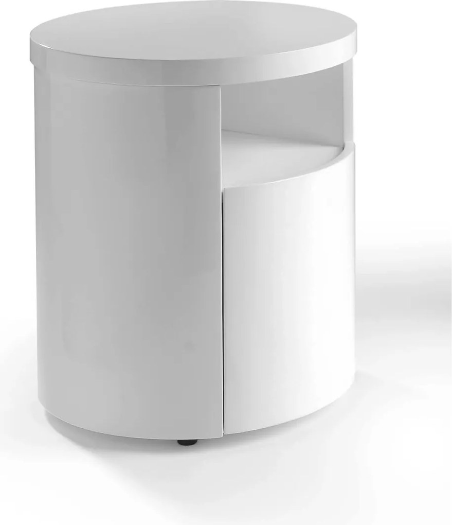 Masuta/ Noptiera eleganta design modern Dreams AC-LE313-BLANCO