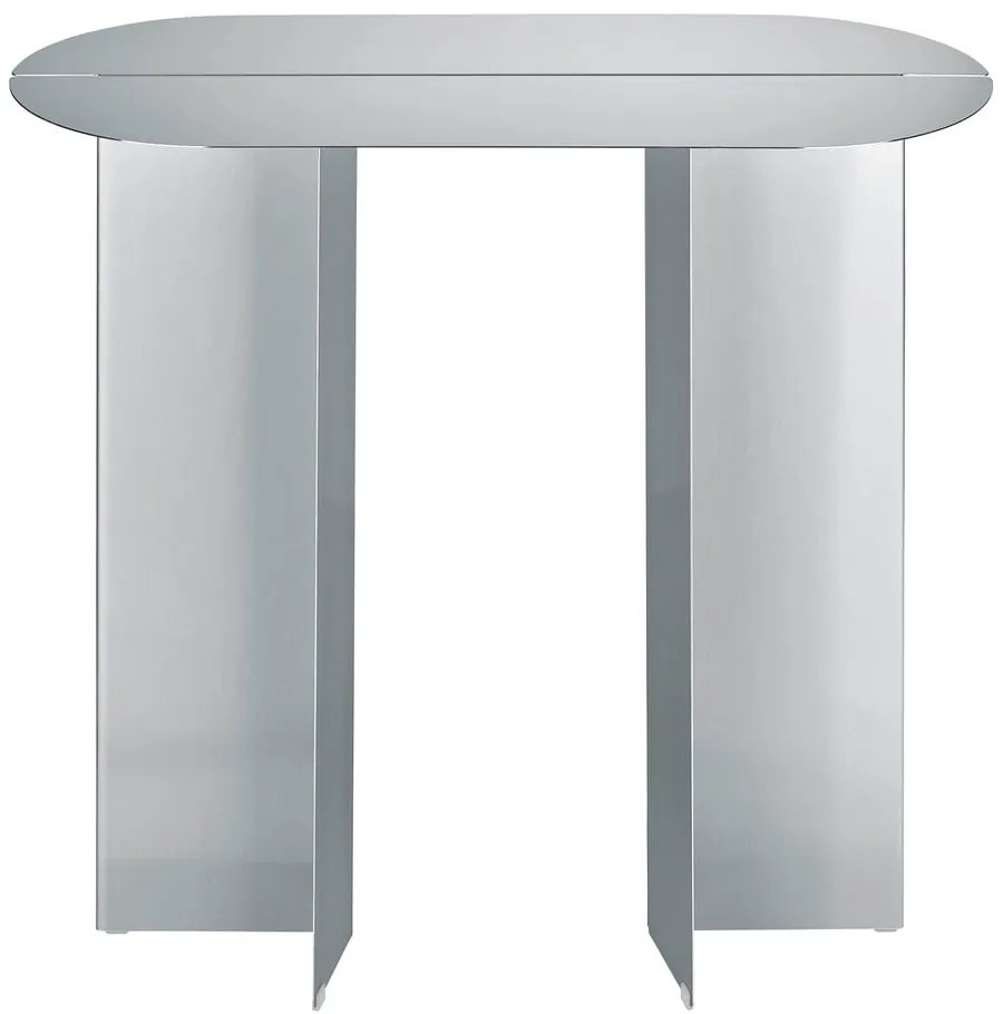 Masă consolă argintiu-mat din oțel inoxidabil 35x80 cm Oru – Blomus