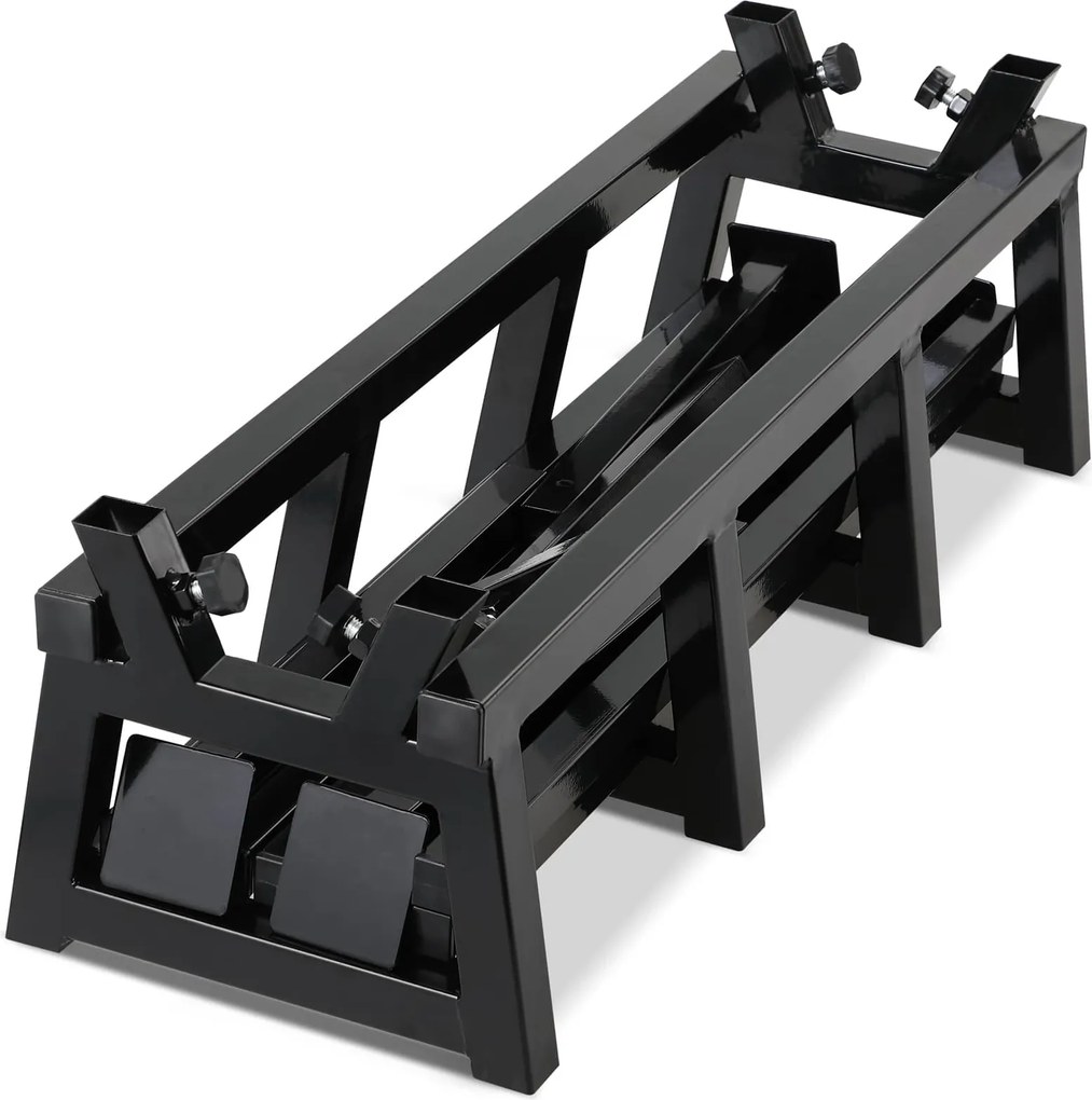 Capră de tăiat lemne AXEL, 77x50x105cm, negru Gardebruk