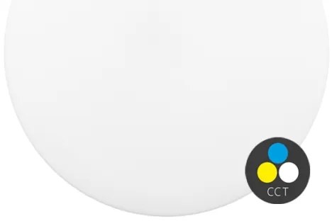 Plafonieră LED Ecolite WYB230-CCT/12W/BI DISK LED/12W/230V IP44 alb