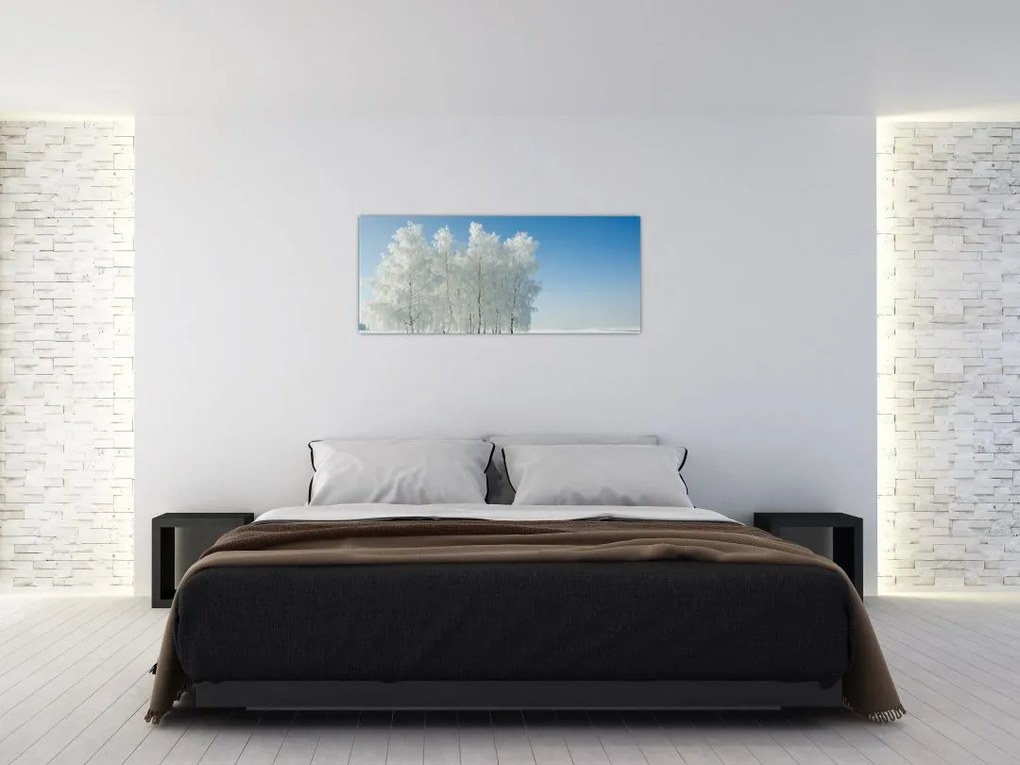 Tablou - Peisaj înzăpezit (120x50 cm)