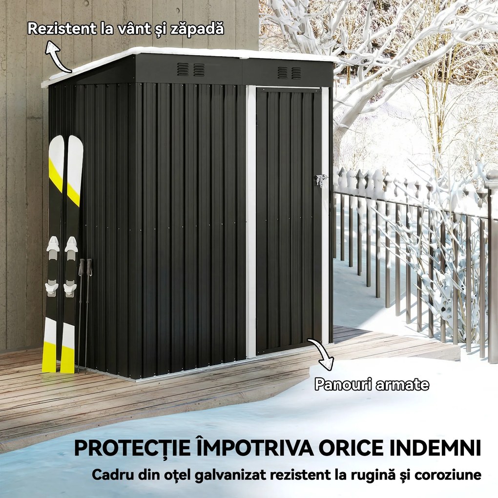 Outsunny cutie metalică | Aosom Romania