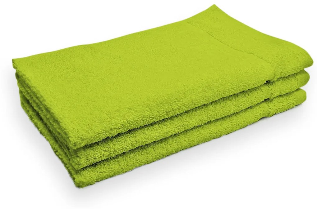 Prosop de maini Classic mic 30x50 cm verde, 100% bumbac