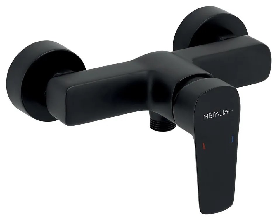 Baterie de duș Novaservis METALIA negru mat