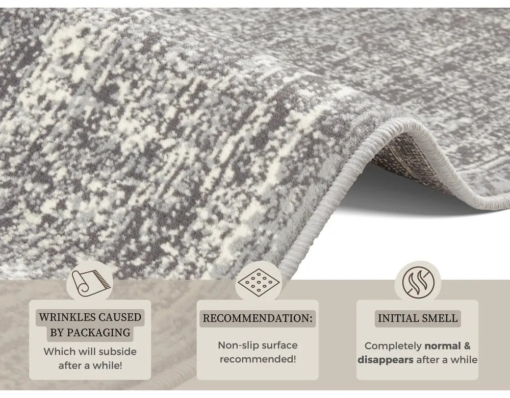 Covor Hanse Home Celebration Elysium, 160x230 cm, gri